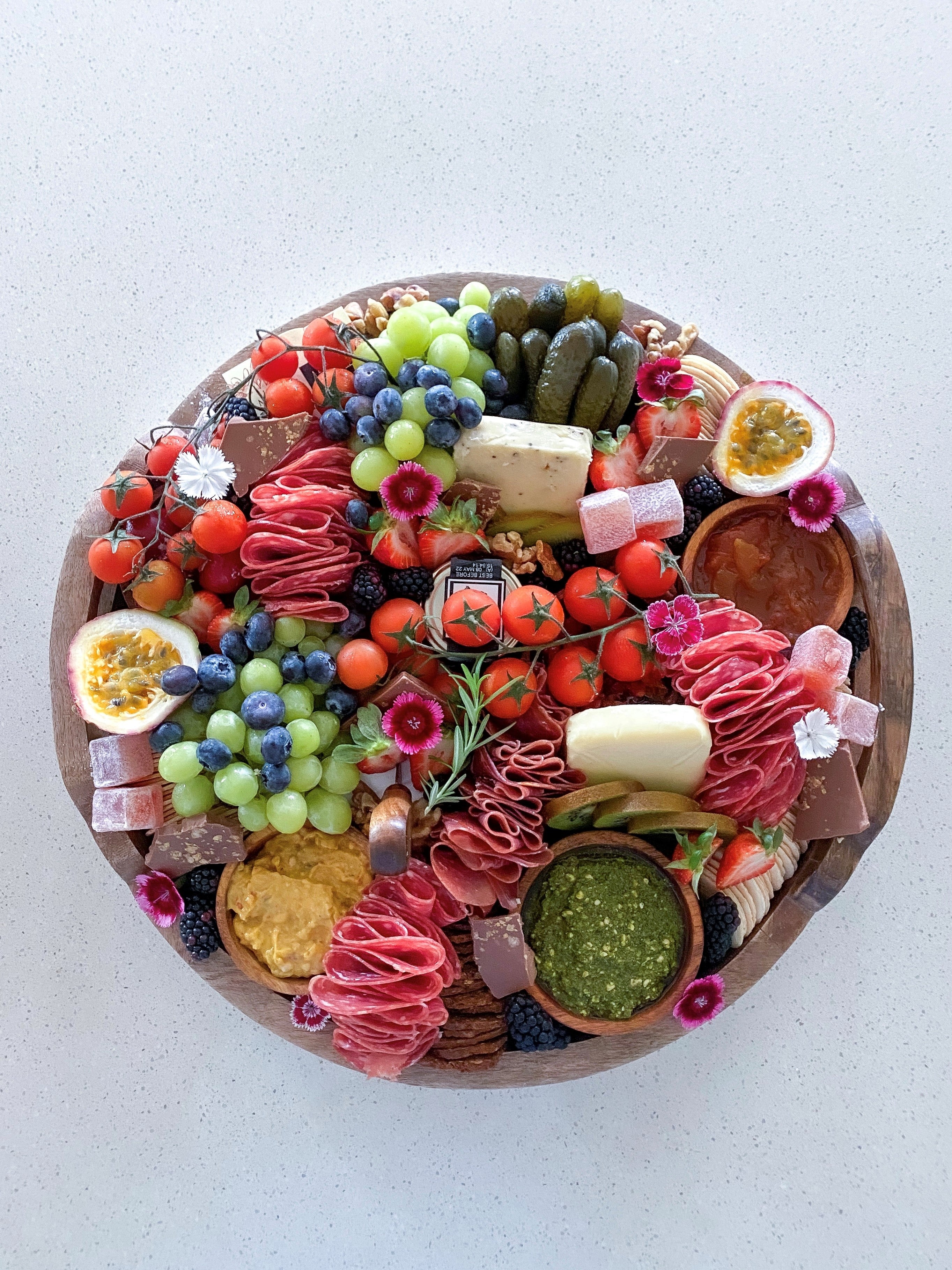 Grazing Platter Large Round Platter Board Halal Grazing Platter